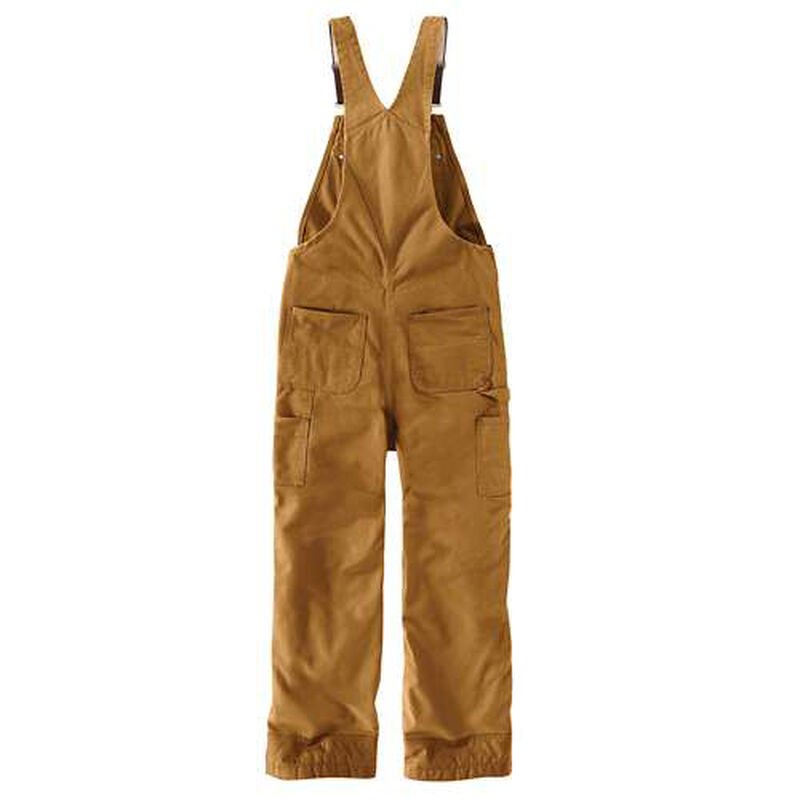 Carhartt Men's Quilt Lined Duck Bib Overalls image number 5