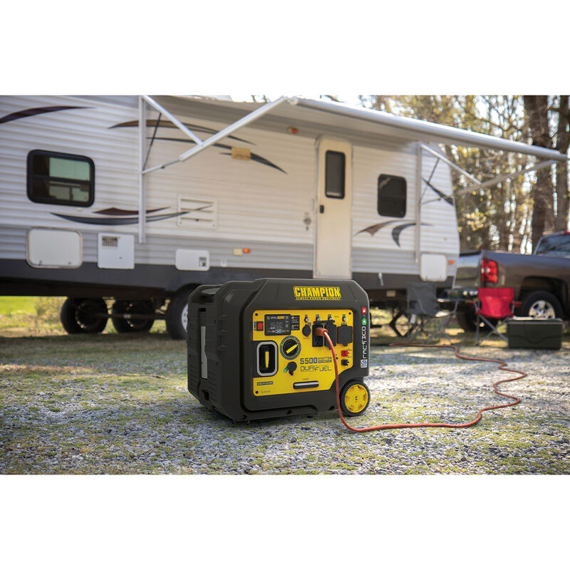 Champion 5500-Watt Dual Fuel Inverter Generator with CO Shield image number 9