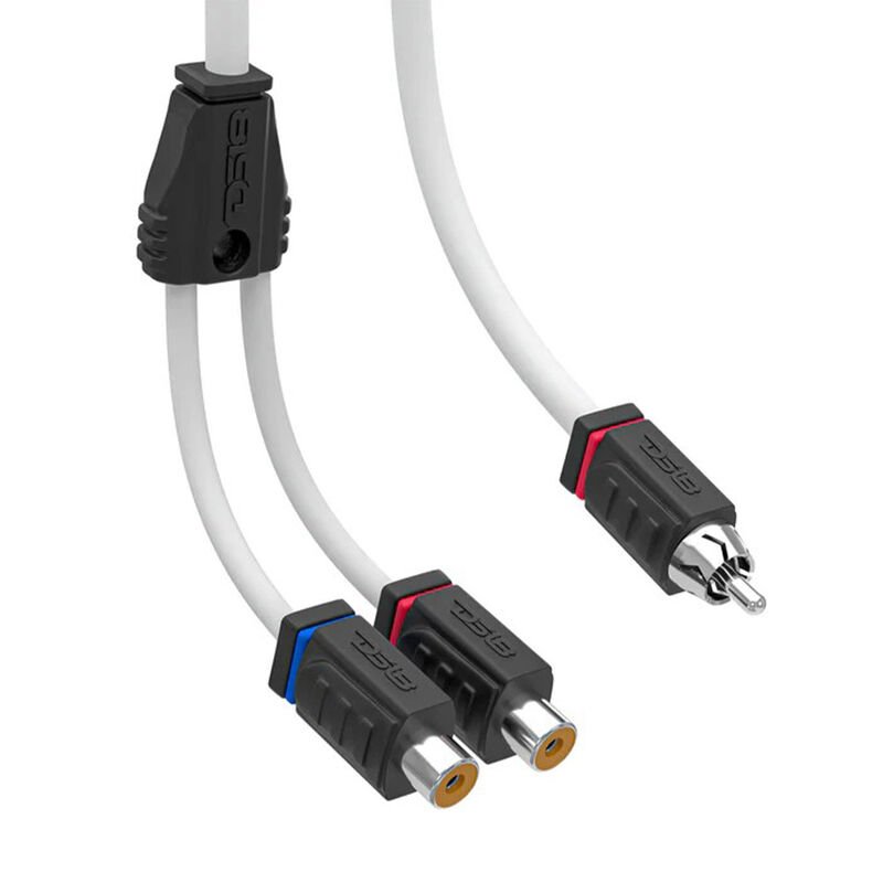 DS18 MOFCR-2F1M RCA Marine Tinned OFC Y-Cable, 2 Female-to-1 Male image number 2