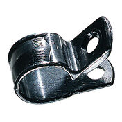 Ancor Black 3/8" Nylon Cable Clamps, 25-Pack