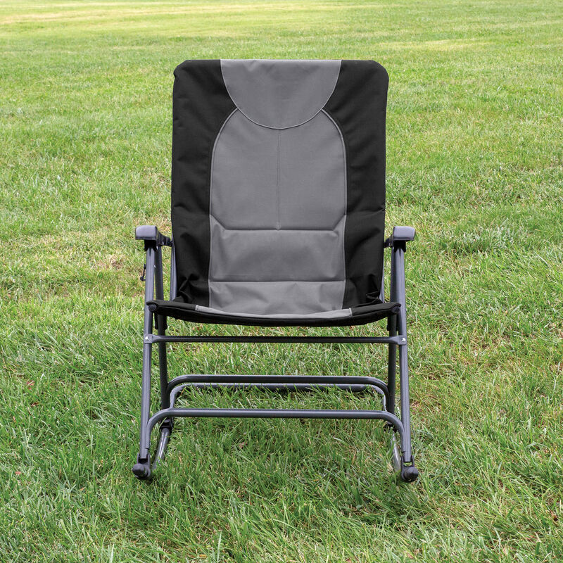 Summit Padded Folding Outdoor Rocker image number 10