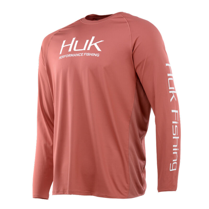 HUK Men’s Pursuit Vented Long-Sleeve Tee image number 9