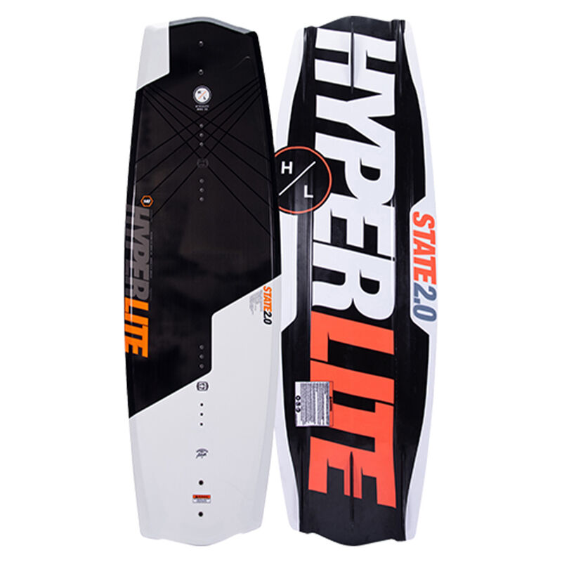 Hyperlite State 2.0 Jr Wakeboard w/ Remix Kid's Bindings image number 2