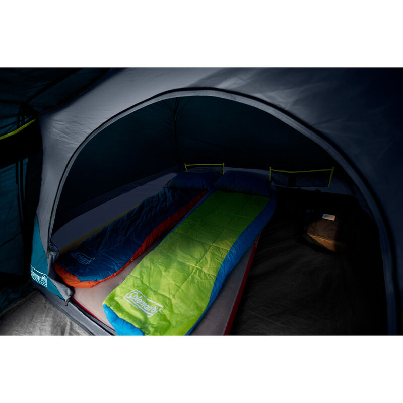 Coleman Skydome 4-Person Screen Room Camping Tent with Dark Room Technology image number 7