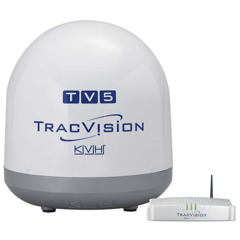 KVH TracVision TV5 Marine Satellite Television System North America