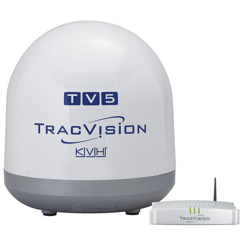 KVH TracVision TV5 Marine Satellite Television System - North America Coverage image number 1