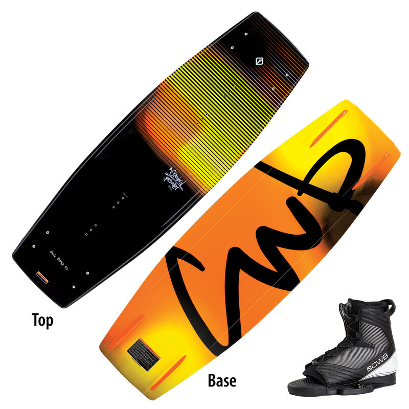 CWB The Standard Wakeboard With Optima Bindings image number 1