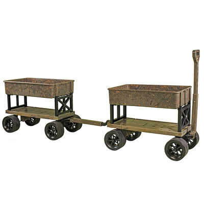 Mighty Max Cart Collapsible Utility Dolly Cart, Camo-Style Tub