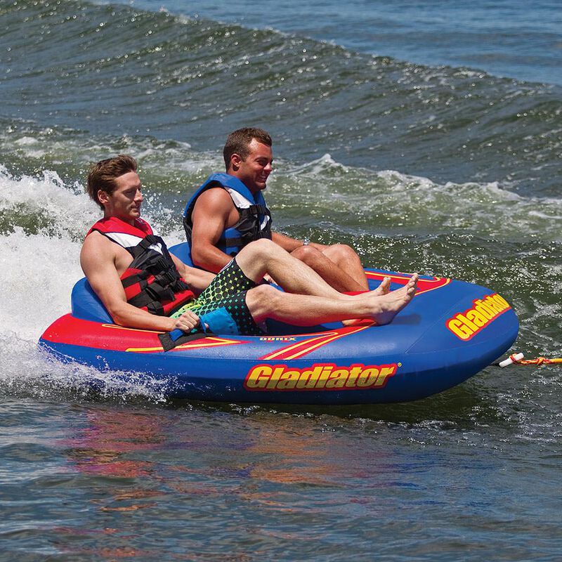 Gladiator Sonix II 2-Person Towable Tube With Lightning Valve image number 4