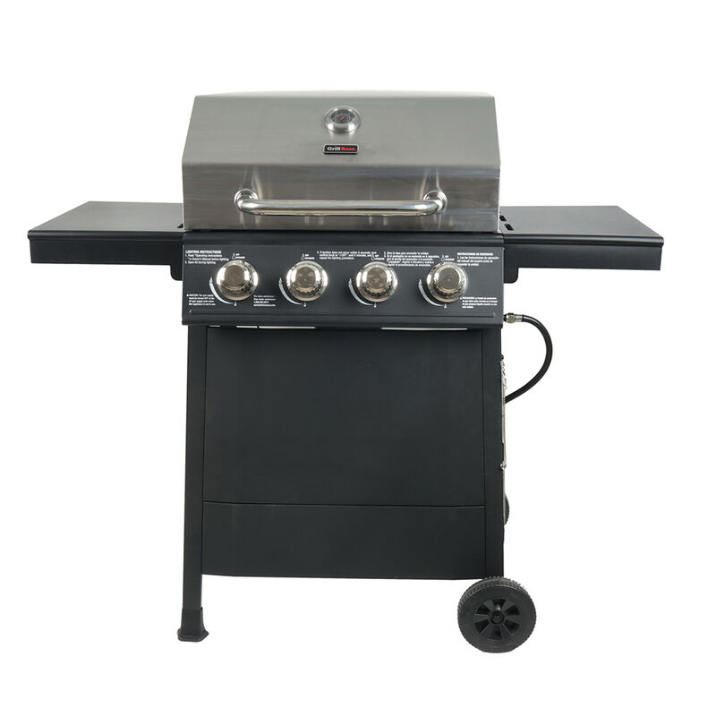 Grill Boss 4-Burner Gas Grill with Side Burner image number 10