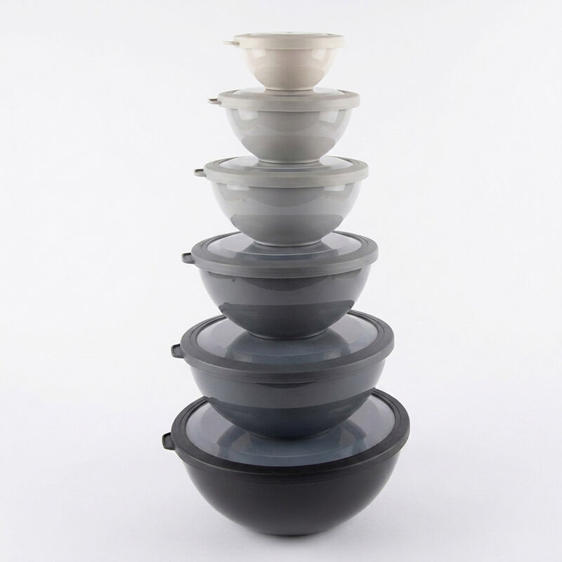 Phantom Chef 12-Piece Mixing Bowl Set with TPR Lids
