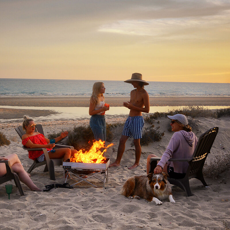 Pop-Up Fire Pit + Heat Shield Bundle image number 6