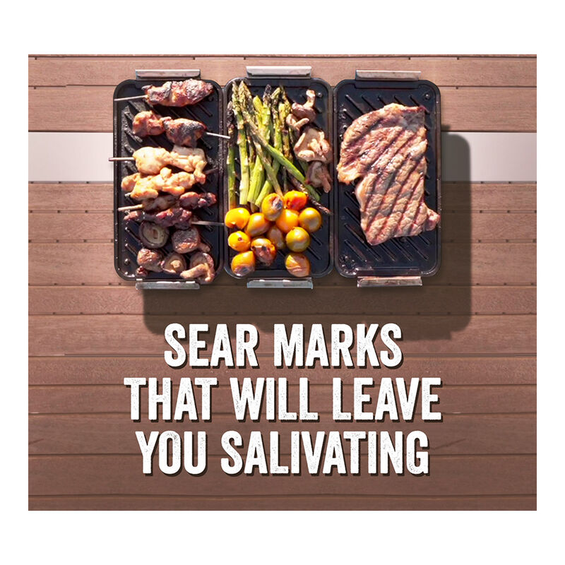 Yukon Glory Sear 'N Serve 4-Piece Cast Iron Grill Pan Set image number 7