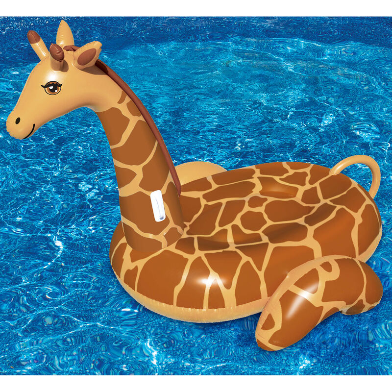 Swimline Giant Giraffe Ride-On Float image number 1
