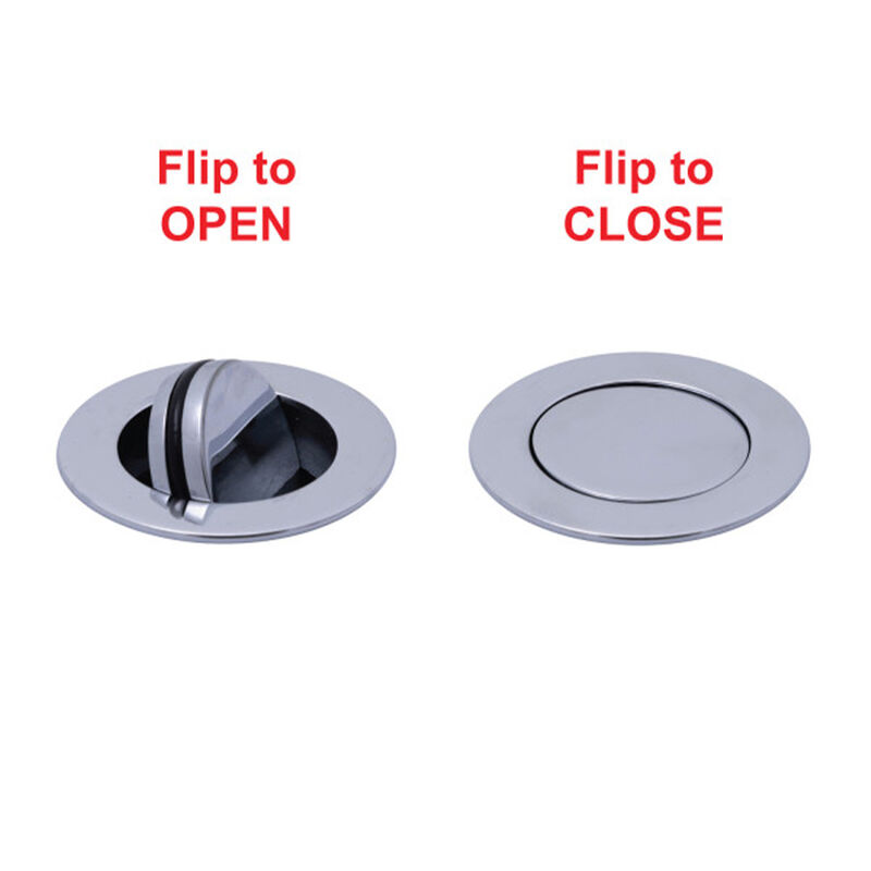 Ambassador Marine 1-1/2" Flip Drain, Chrome image number 3