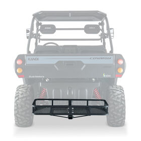 Kandi Golf Cart Rear Hitch Storage Basket, 2" Hitch Receiver Compatible