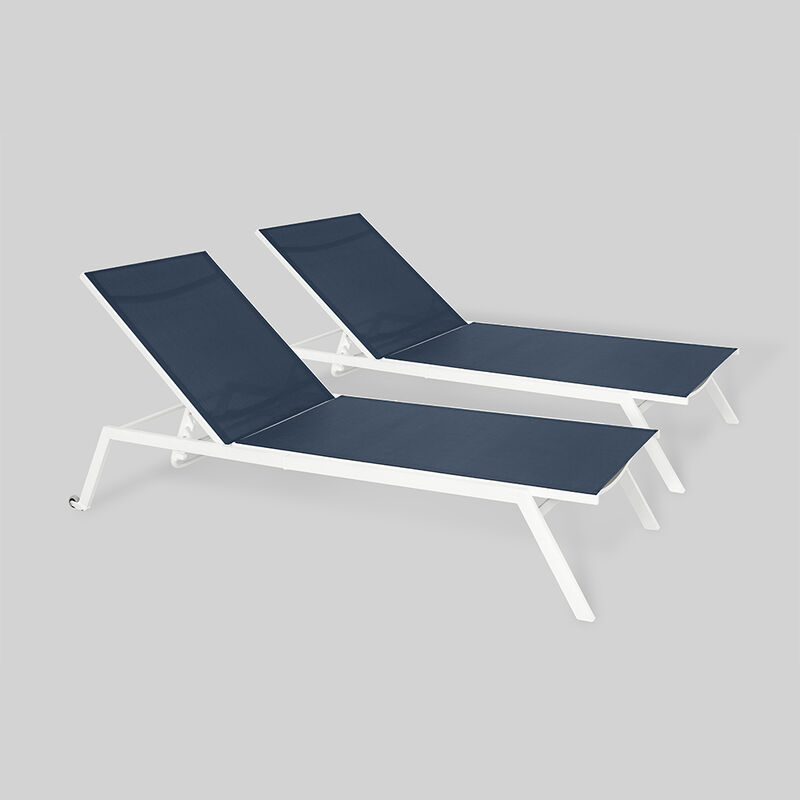 Ostrich Princeton Outdoor Chaise Lounge 2-Pack image number 13