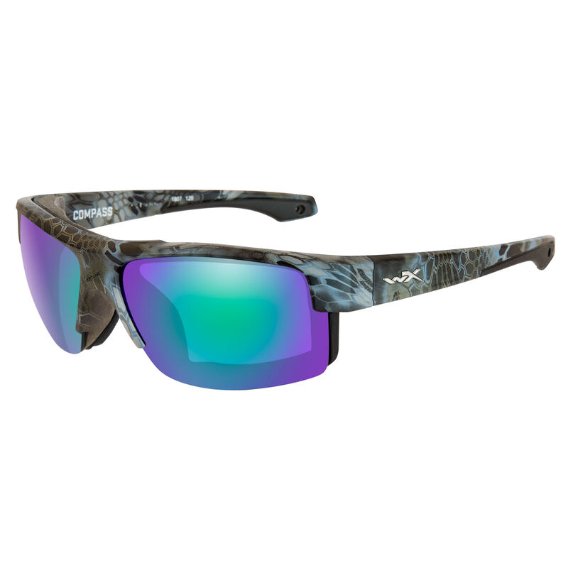 WX Compass Polarized Emerald Mirror image number 1