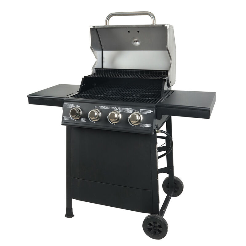 Grill Boss 4-Burner Gas Grill with Side Burner image number 11