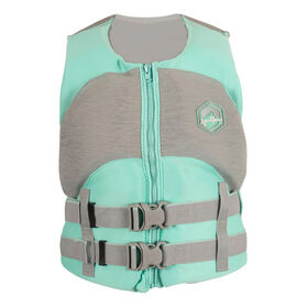 Liquid Force Women's Heartbreaker CGA Life Vest, Mint Heather XS
