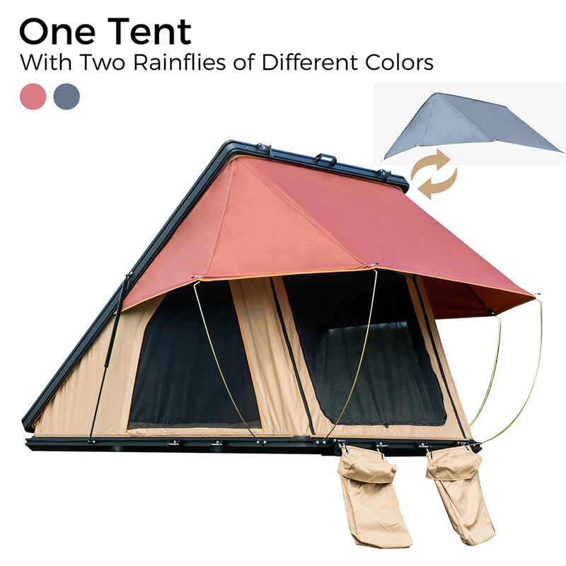 Trustmade Max Hardshell Rooftop Tent, Black/Beige image number 6