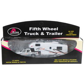 Miniature Pickup and 5th Wheel