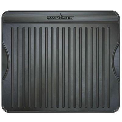 Camp Chef Reversible Pre-Seasoned Cast Iron Grill & Griddle