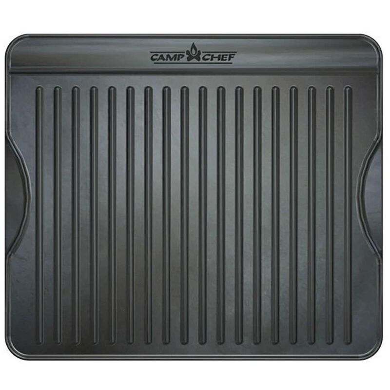 Camp Chef Reversible Pre-Seasoned Cast Iron Grill & Griddle image number 1