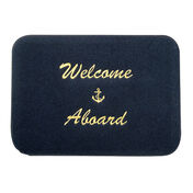 Welcome Aboard Boat Mat