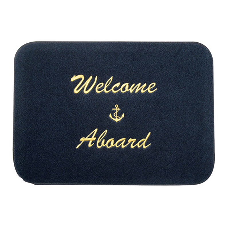 Welcome Aboard Boat Mat image number 1