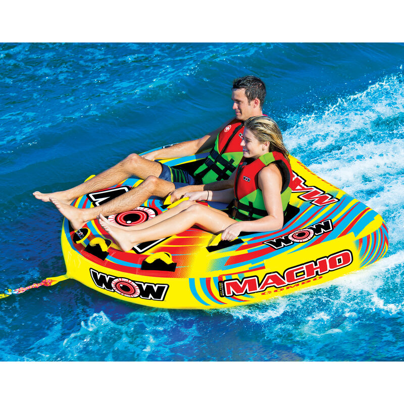 WOW Macho 2-Person Towable Tube image number 4