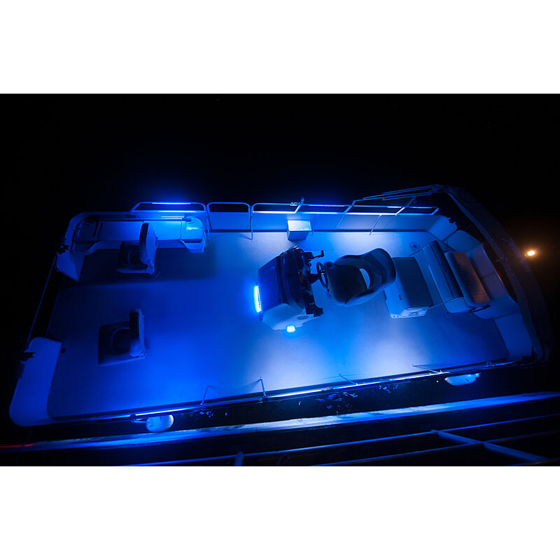 Overton's 24' Flex Track LED Light Kit For Pontoon Boats image number 16