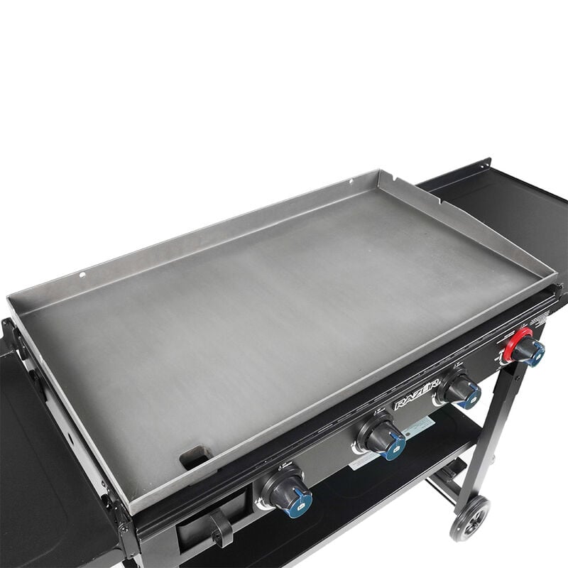 Razor 37" Original 4-Burner Griddle with Foldable Shelves image number 10