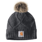 Carhartt Women's Cable Knit Pom Hat