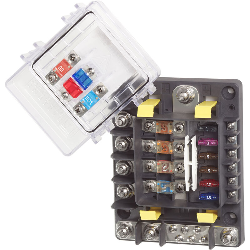 Blue Sea Systems SafetyHub 150 Fuse Block image number 1