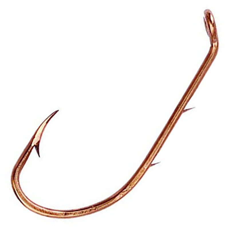 Eagle Claw Lazer Sharp Bronze Baitholder Hook image number 1