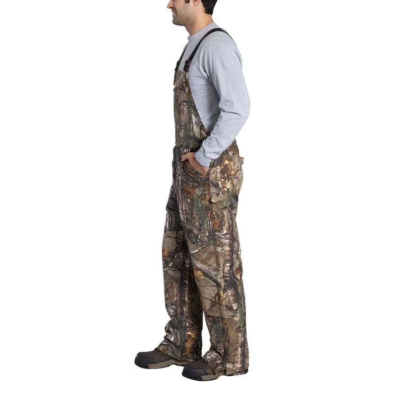 Carhartt Men's Quilted Lined Bib Overalls image number 3
