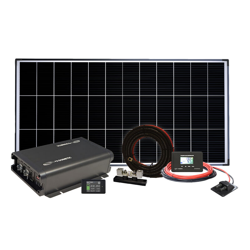 Dometic Go Power! Weekender ASW: 200W Solar Kit with 30A PWM and 1800W Inverter + Transfer Switch image number 2