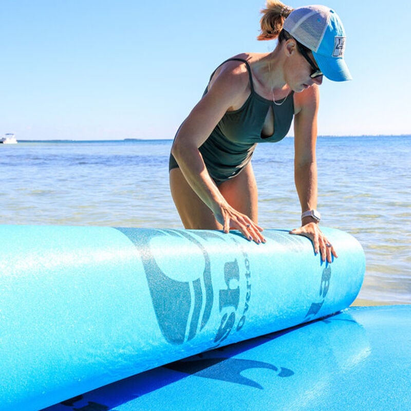 Overton's Splash Island, 18' x 6' x 1-3/8", Blue/Seafoam image number 6