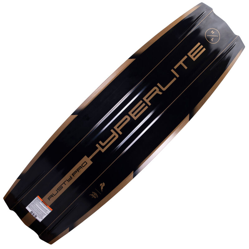 Hyperlite Rusty Pro Wakeboard, Black, Blank image number 2