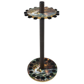 Rush Creek Creations Bass 16-Rod Round Rack