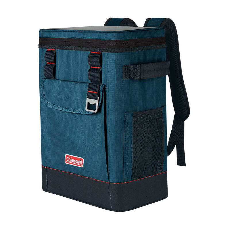 Coleman Space Blue 28-Can Soft Cooler Backpack image number 2