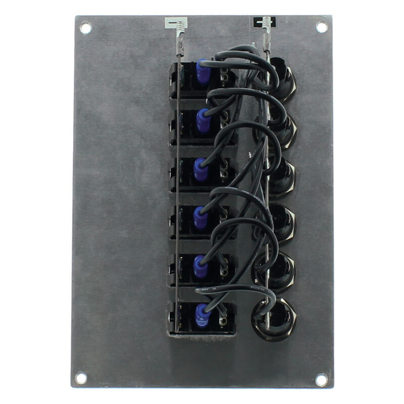 SeaSense 6-Gang Standard Rocker Switch Panel image number 2