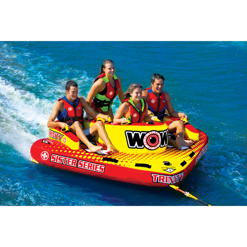 WOW Trinity 4-Person Towable Tube image number 7