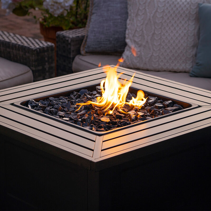 Endless Summer LP Gas Outdoor Fire Pit with Steel Mantel image number 3