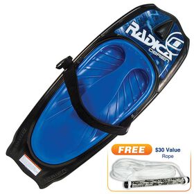 O'Brien Radica Kneeboard With Free Handle And Rope
