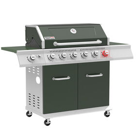 Royal Gourmet 6-Burner Propane Gas Grill with Side Burner and Sear Burner