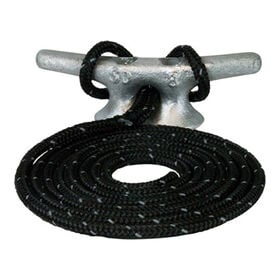 Sea-Dog Double-Braided Nylon Dock Line With Reflective Tracers, 15'
