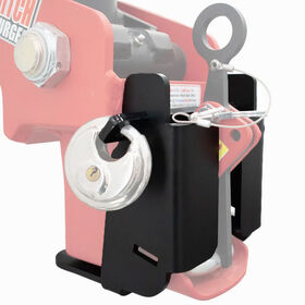 Shocker Hitch Shift Lock Gooseneck Coupler Lock, Padlock Style