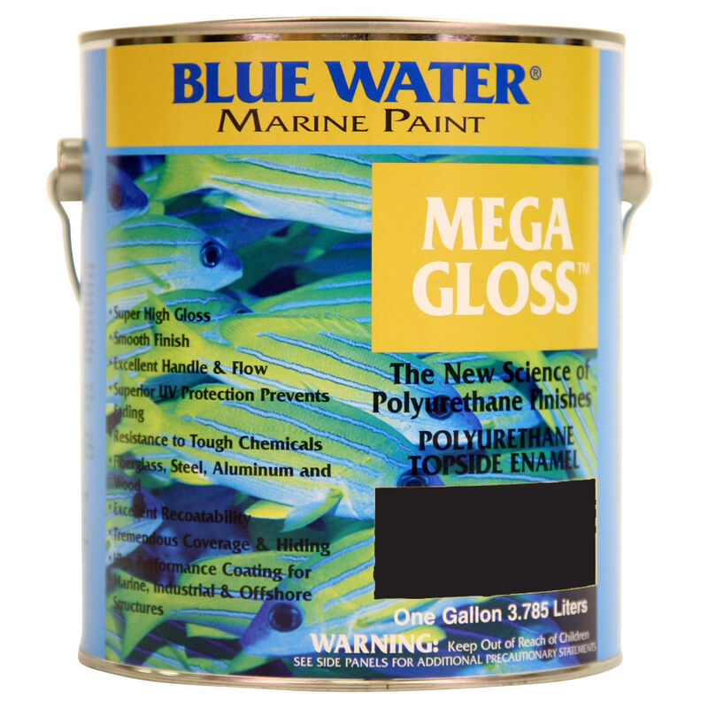 Blue Water Mega Gloss Polyurethane, Quart image number 2